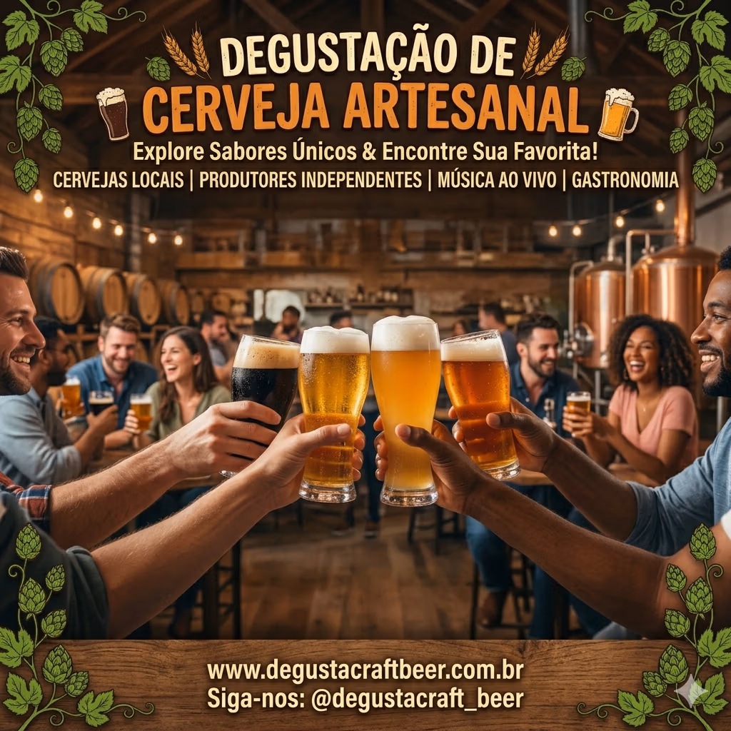 Degustação de Cerveja Artesanal no Parque da Redenção