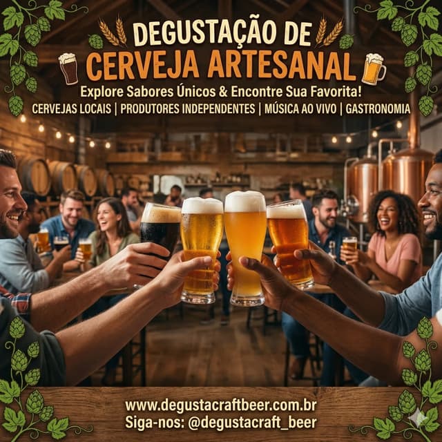 Degustação de Cerveja Artesanal no Parque da Redenção