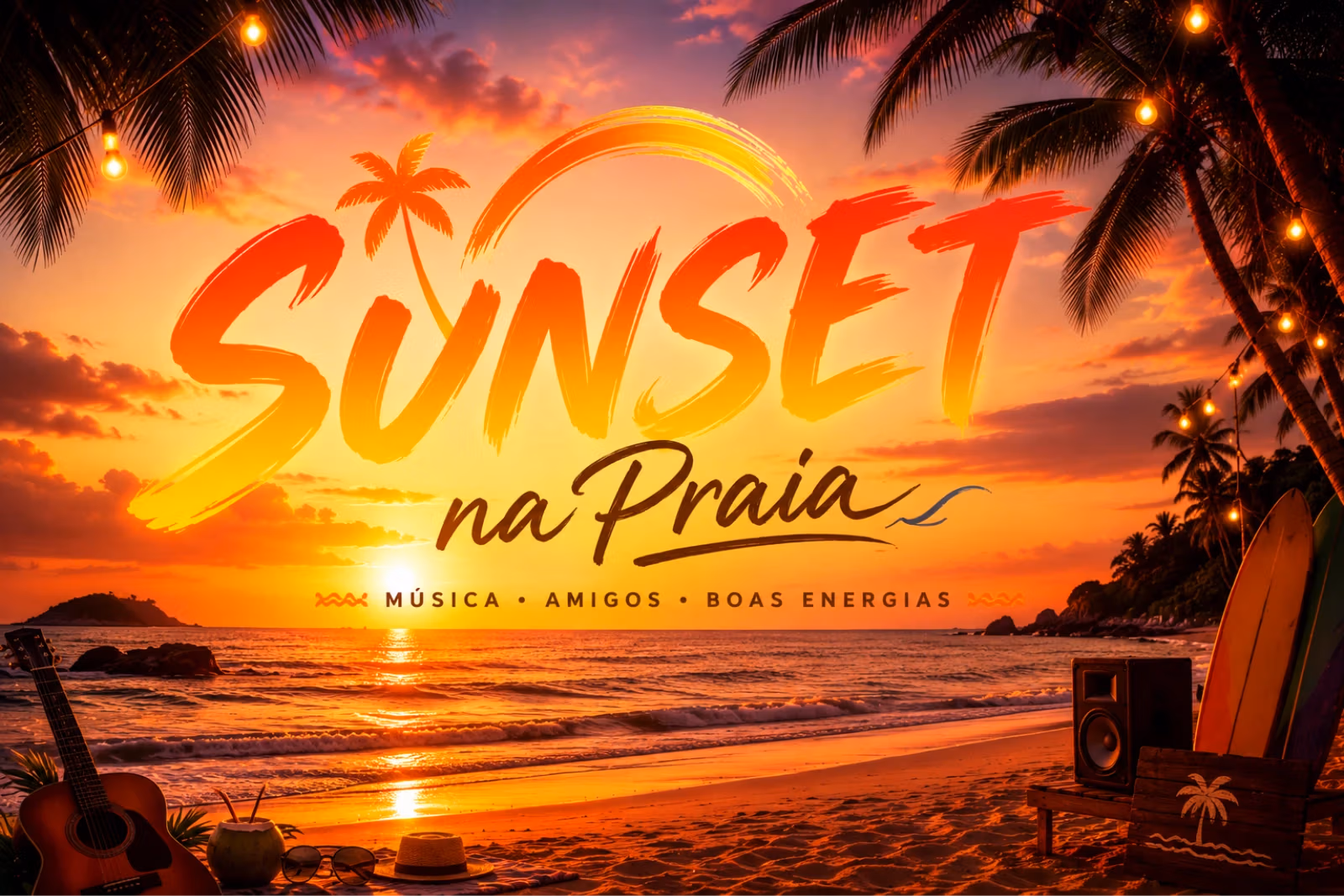 Sunset na Praia da Guarita em Torres